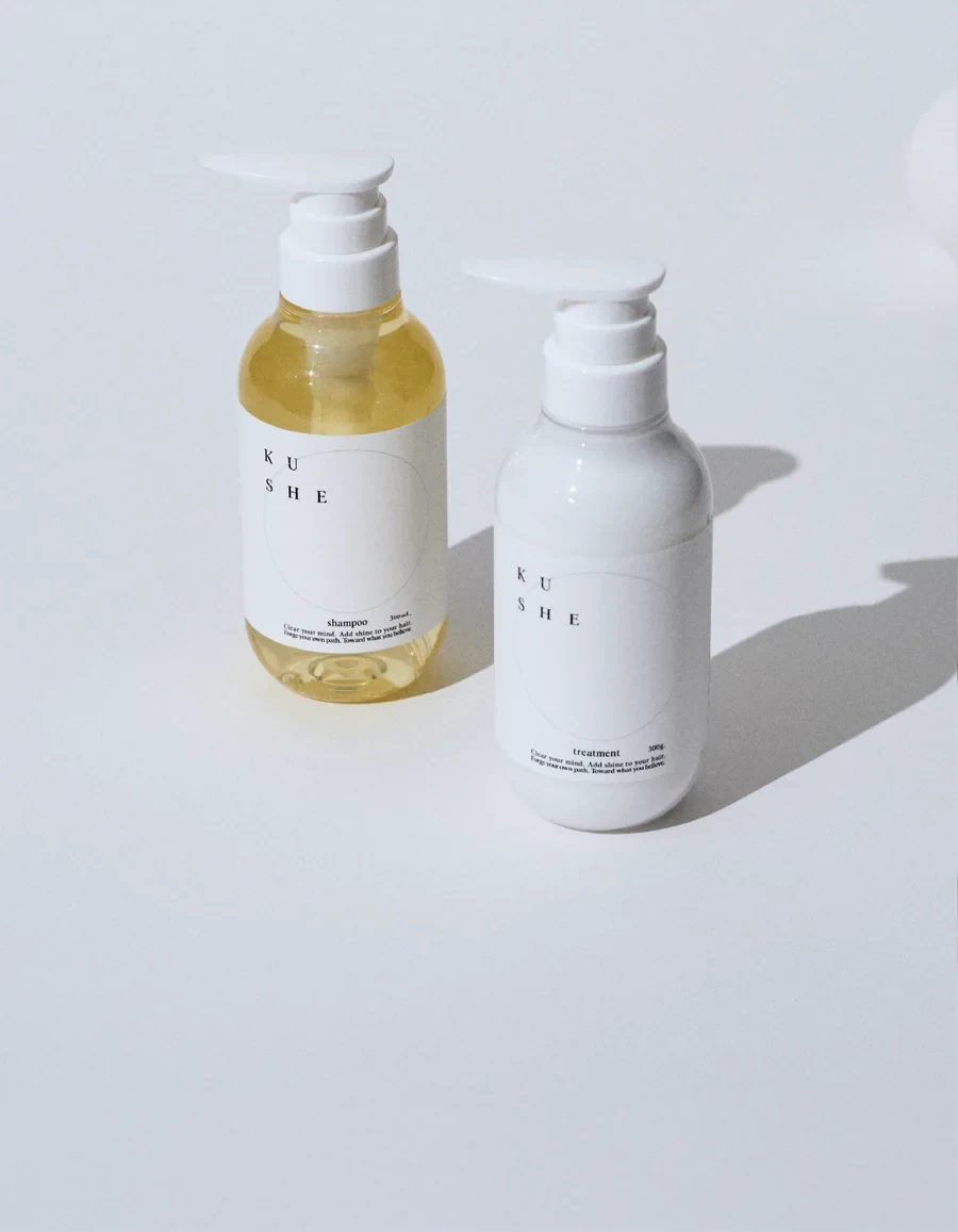 KUSHE のシャンプーとトリートメント
